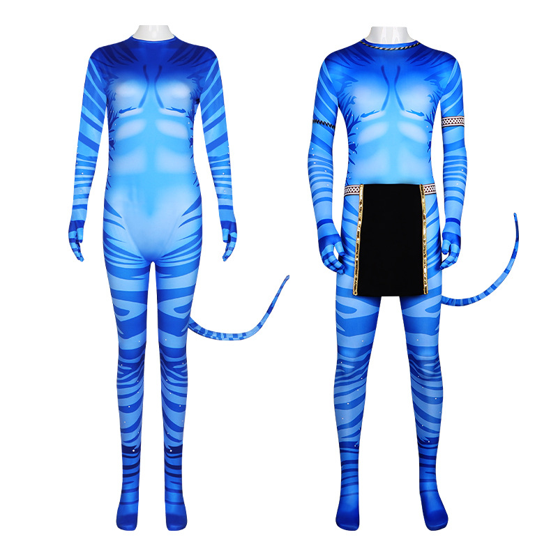 Ethnic Fashion Way - Avatar 2 Cosplay Costume Water Way