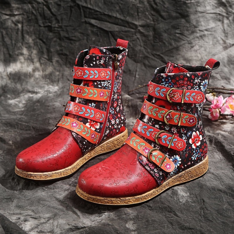 Ethnic Fashion For Women - Brand Women's Boots 2026 Spring Comfortable