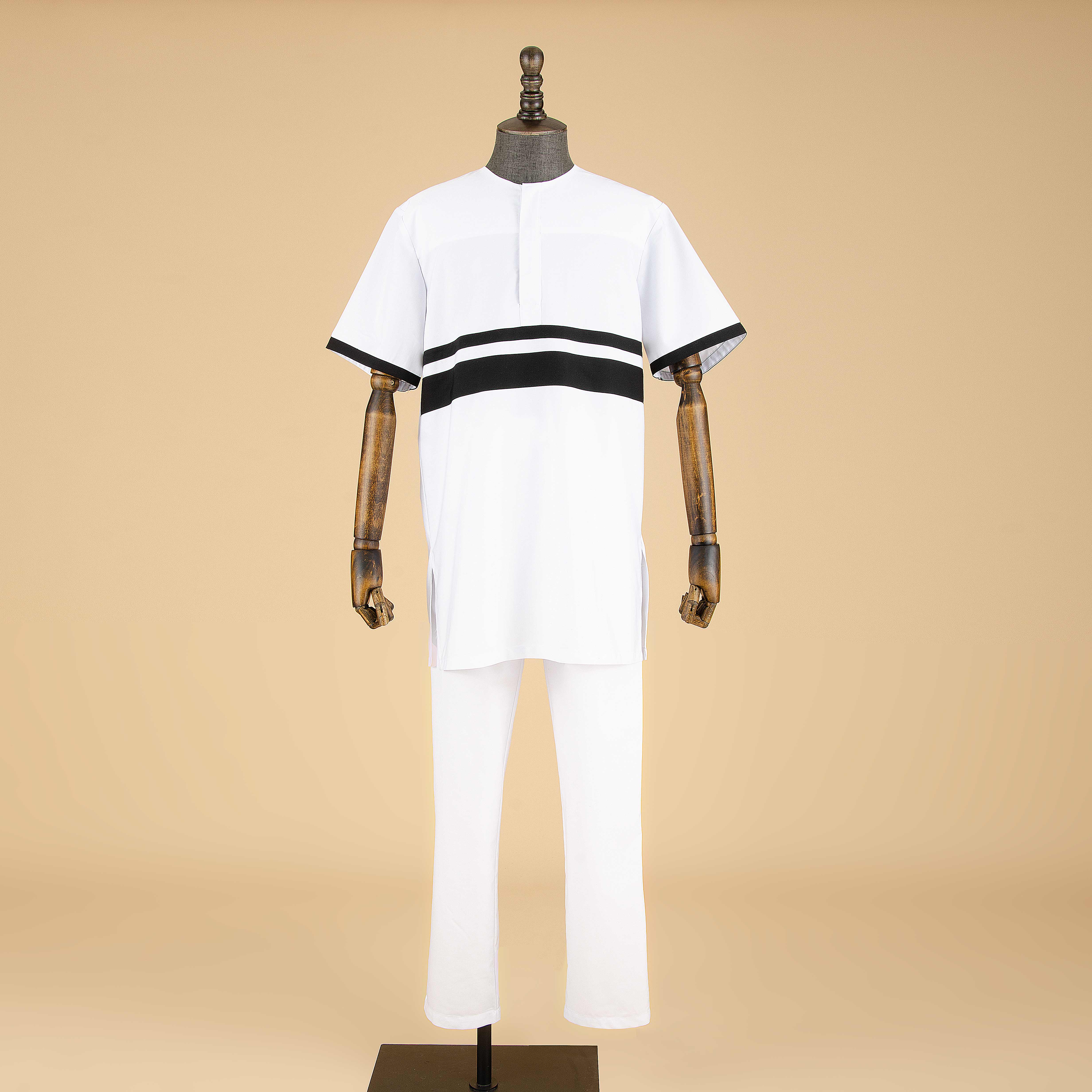 African Men`s Clothing Short S - Dashiki Shirt Men incelemesi ve fiyatı