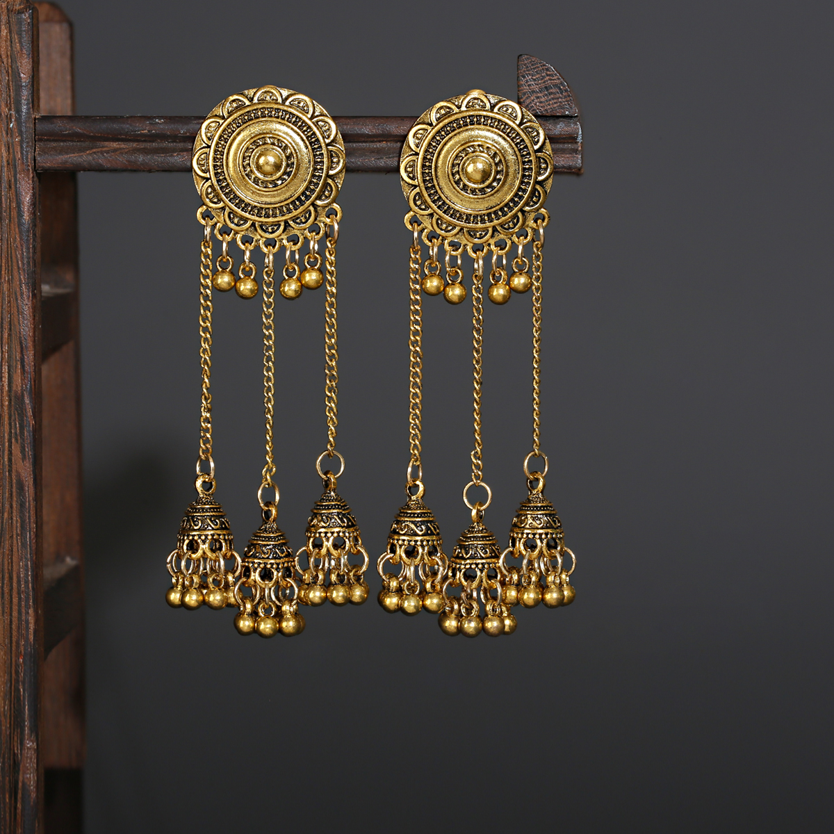 Ethnic Vintage Round Flower Lo - Ethnic Indian Fashion incelemesi ve fiyatı