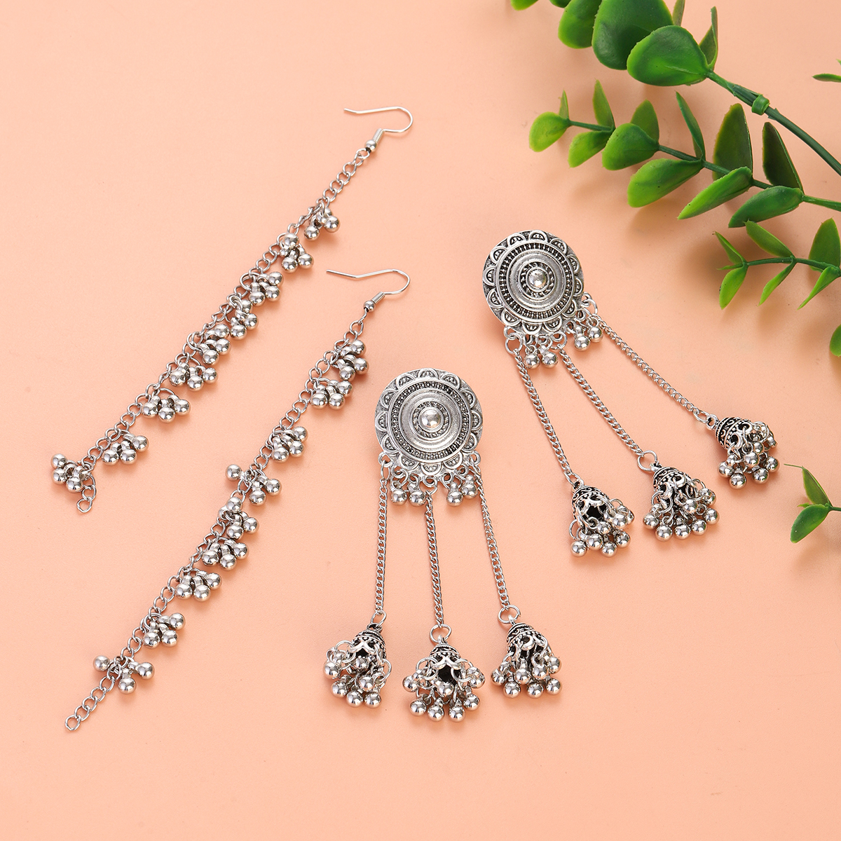 Ethnic Vintage Round Flower Lo - Ethnic Indian Fashion incelemesi ve fiyatı