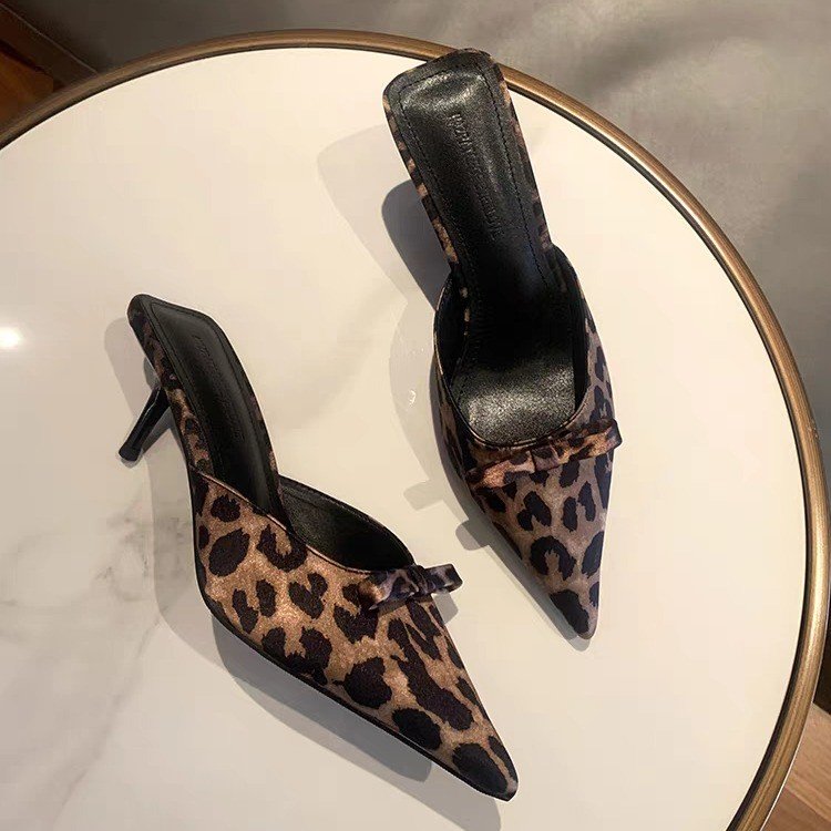 women's leopard-print pointed  - Ethnic Fashion For Women incelemesi ve fiyatı