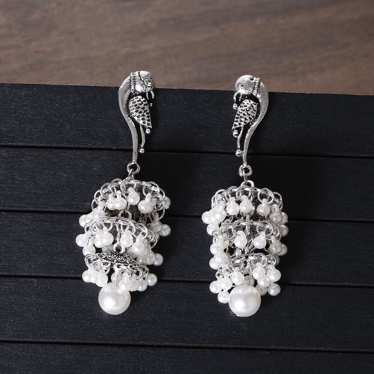 Ethnic Silver Color Peacock Be - Ethnic Indian Fashion incelemesi ve fiyatı