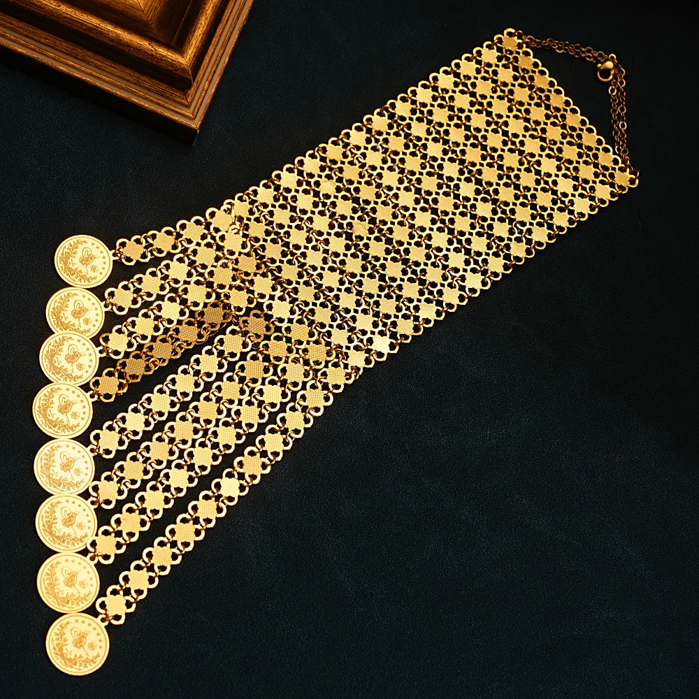 New Coin Tassles Gold Plated J - Ethnic Luxe Fashion incelemesi ve fiyatı