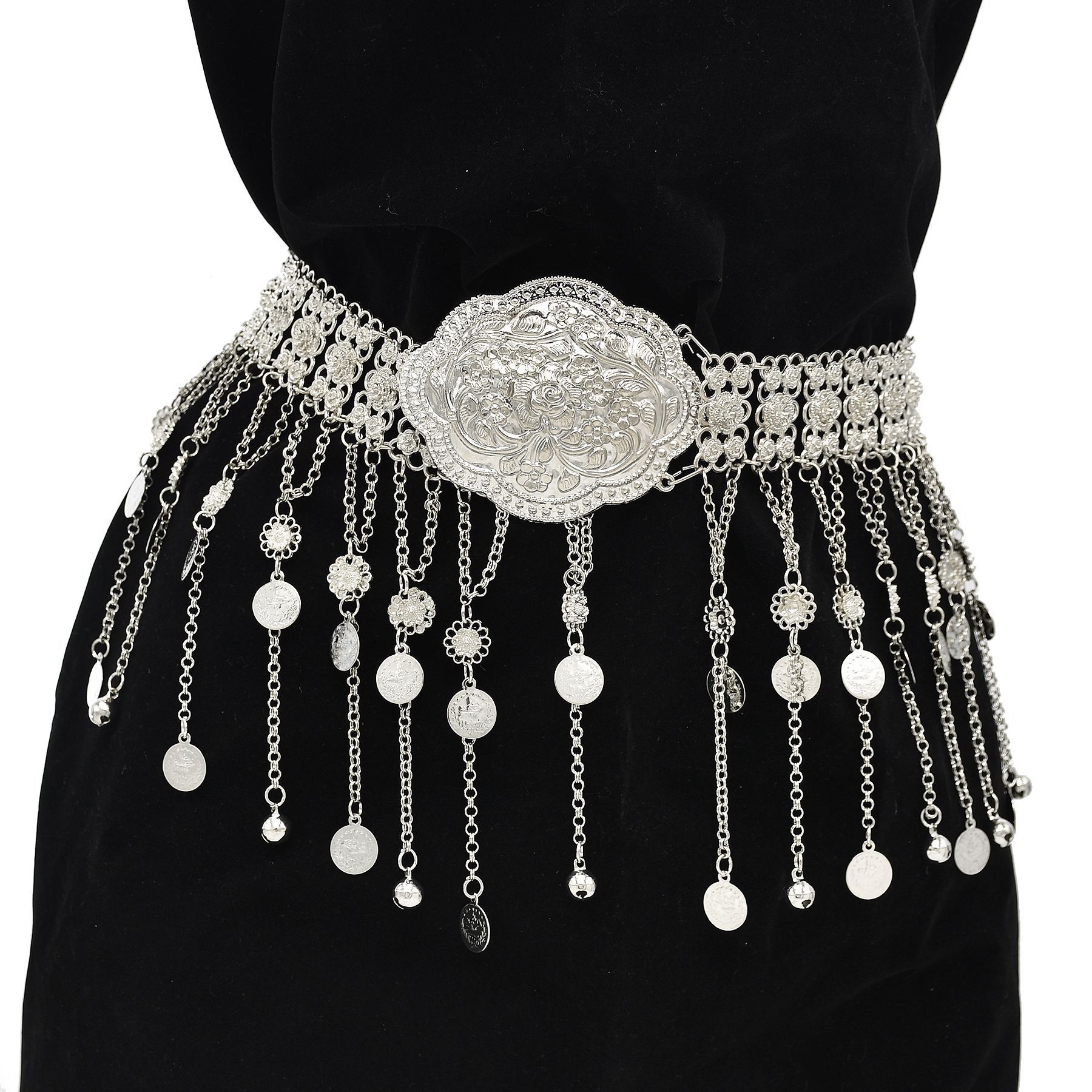 Silver Plated Moroccan Caftan  - Ethnic Indian Fashion incelemesi ve fiyatı