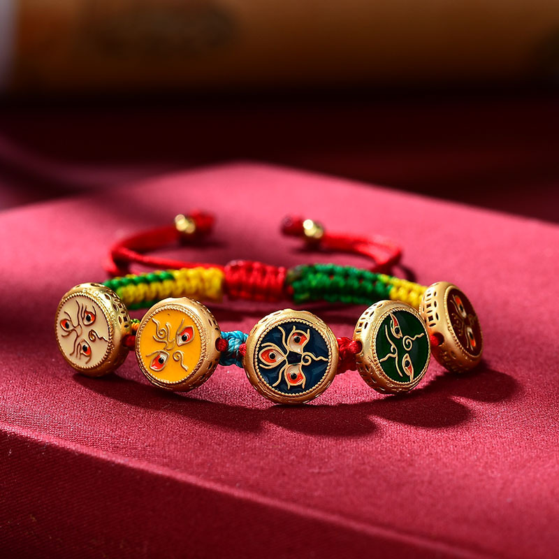 Tibetan Bracelet Hand Woven Ro - Ethnic Fashion Way incelemesi ve fiyatı