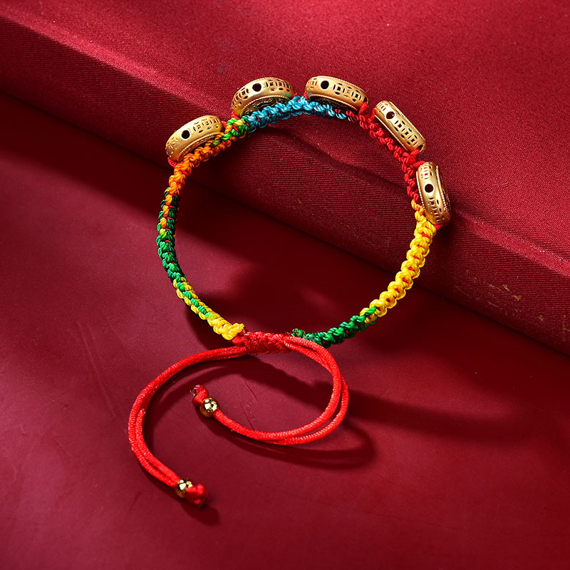 Tibetan Bracelet Hand Woven Ro - Ethnic Fashion Way incelemesi ve fiyatı