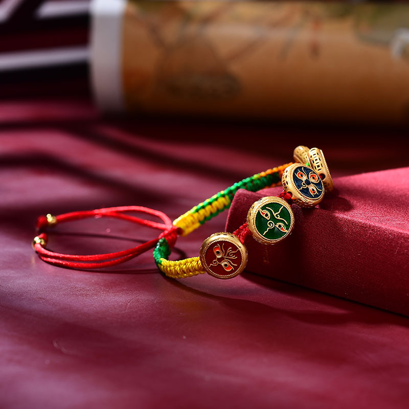 Tibetan Bracelet Hand Woven Ro - Ethnic Fashion Way incelemesi ve fiyatı