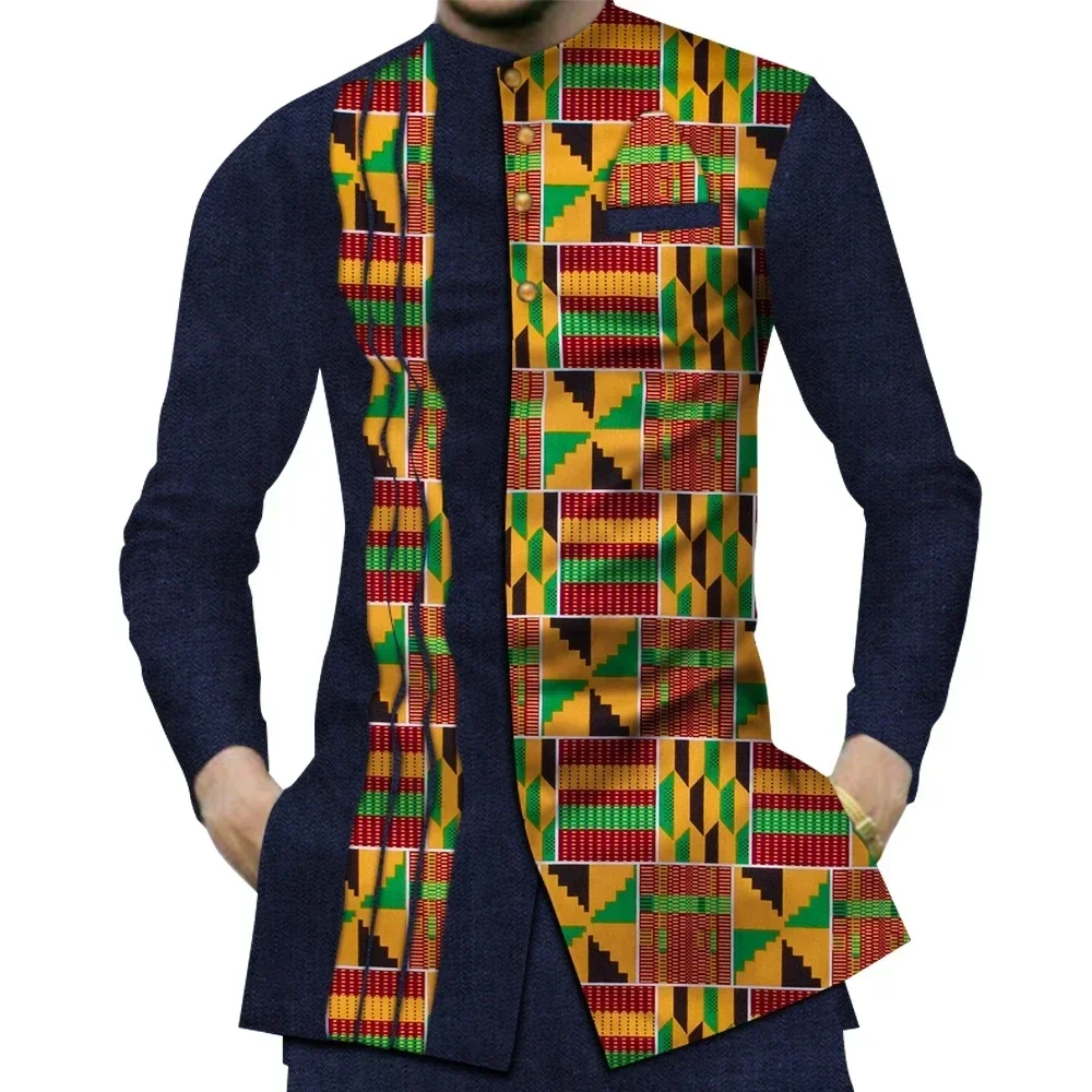 Casual 100% Cotton Mens Africa - Dashiki Shirt Men incelemesi ve fiyatı