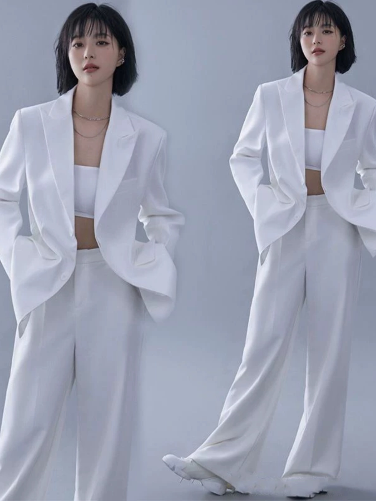 White Suit Theme Fashion Magaz - Ethnic Fashion Images incelemesi ve fiyatı