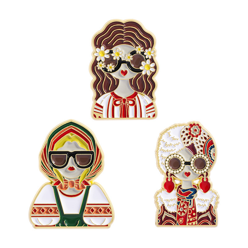Cartoon Russian Girls Characte - Ethnic Fashion Images incelemesi ve fiyatı