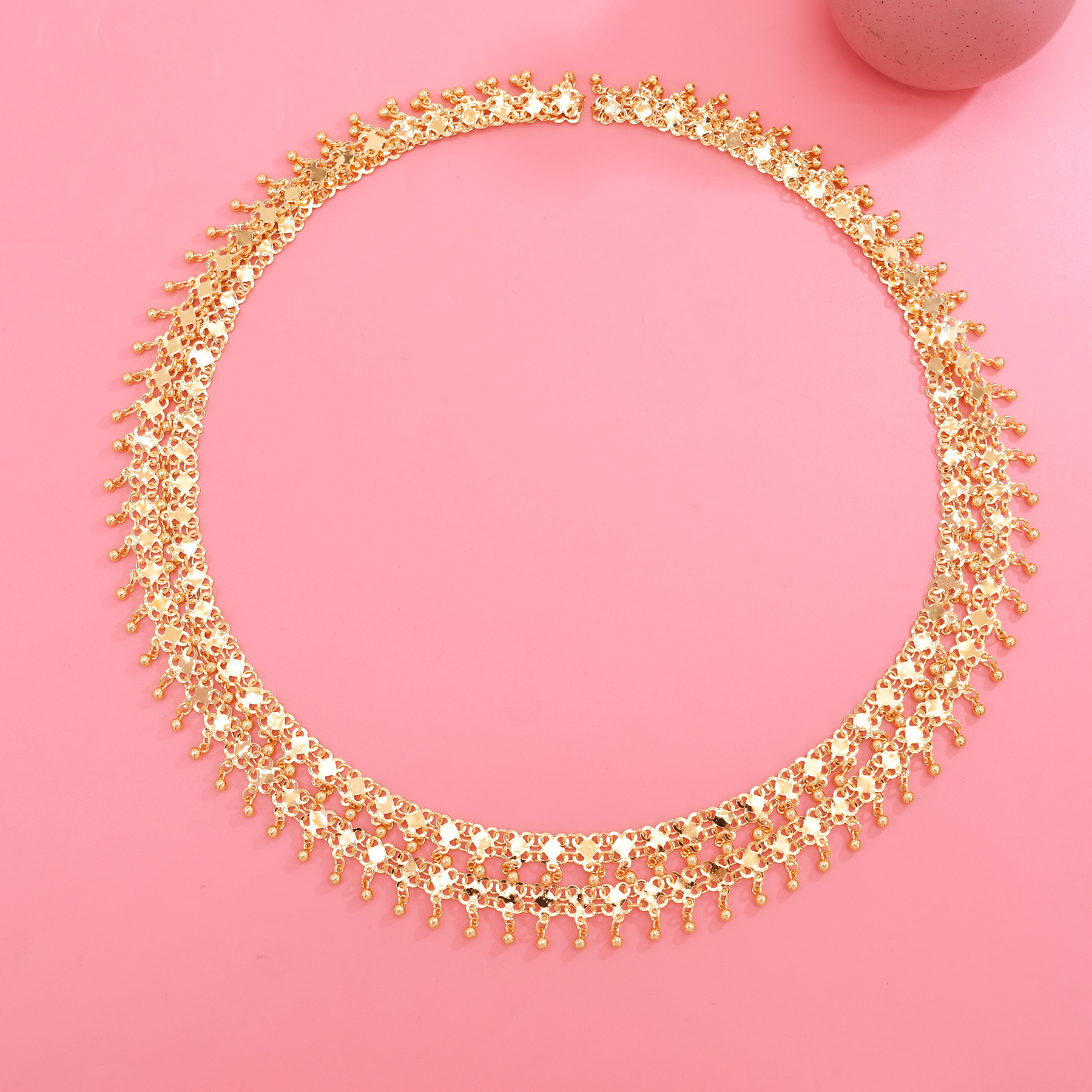 Golden Beads Tassel Shoulder C - Ethnic Indian Fashion incelemesi ve fiyatı