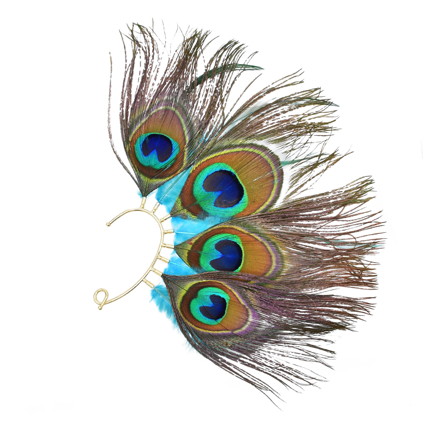 Peacock Feathers Women Ear Cuf - Ethnic Indian Fashion incelemesi ve fiyatı