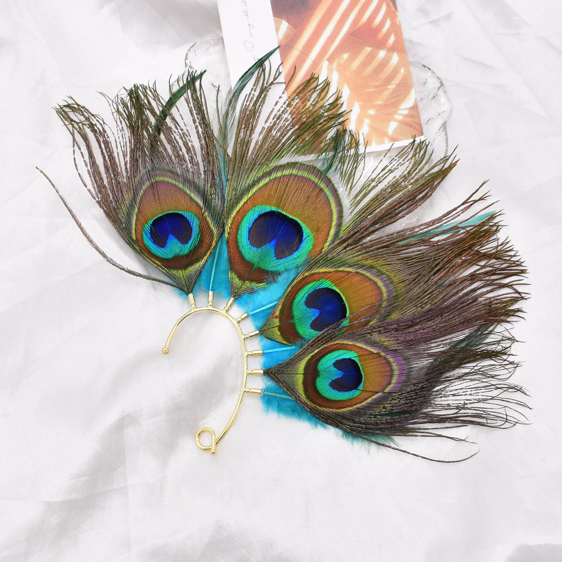 Peacock Feathers Women Ear Cuf - Ethnic Indian Fashion incelemesi ve fiyatı