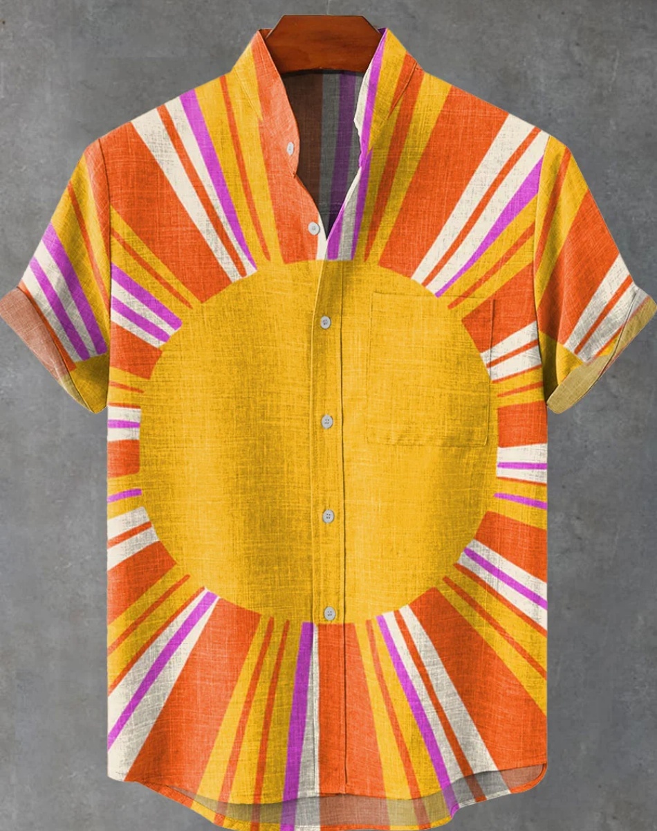 New Ethnic Style Sunset 3D Pri - Ethnic Fast Fashion incelemesi ve fiyatı
