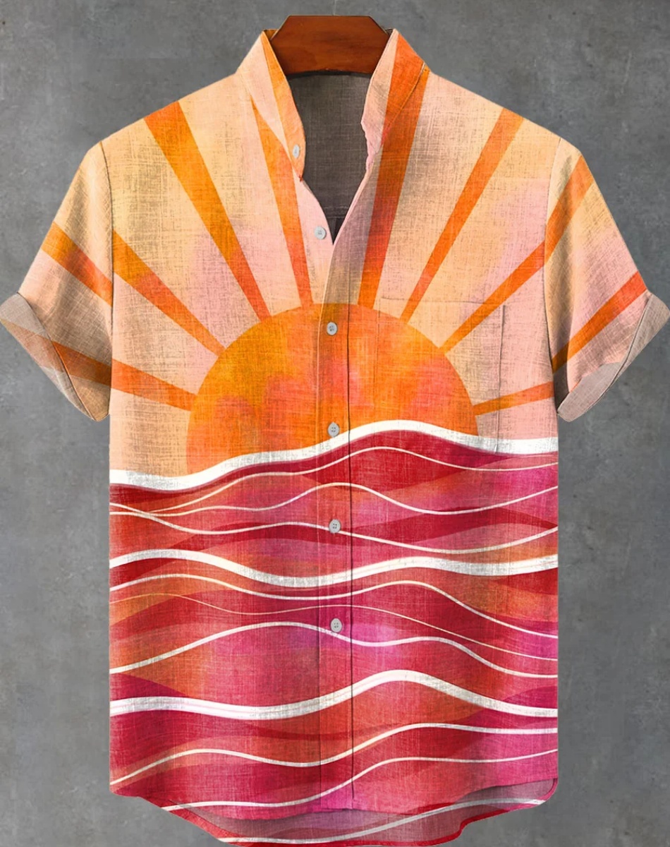 New Ethnic Style Sunset 3D Pri - Ethnic Fast Fashion incelemesi ve fiyatı