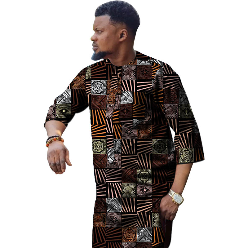 Nigerian Fashion Men's Shirt 3 - Dashiki Shirt Men incelemesi ve fiyatı