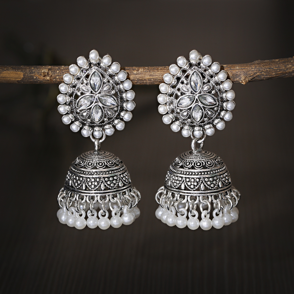 Retro Ethnic Silver Color Turk - Ethnic Indian Fashion incelemesi ve fiyatı