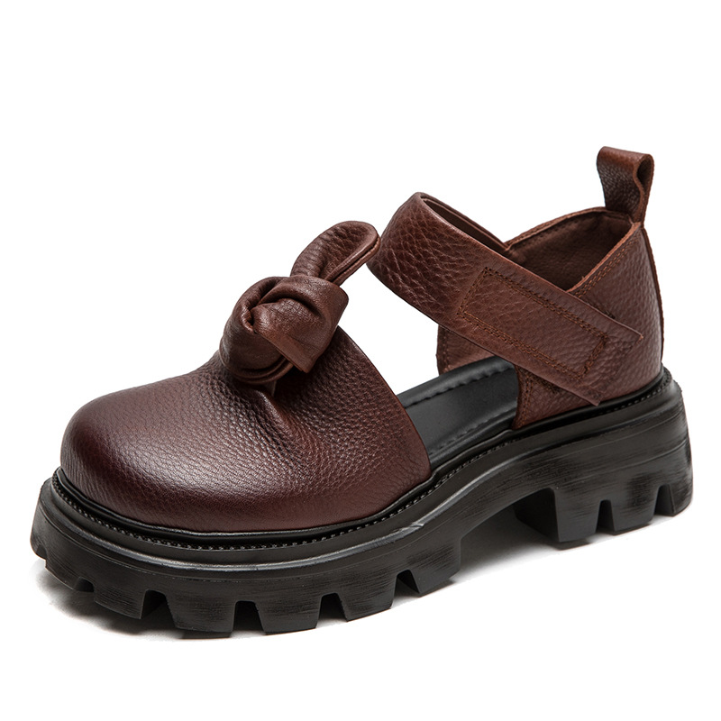 5cm Ethnic Knot Platform Wedge - Ethnic Fashion For Women incelemesi ve fiyatı
