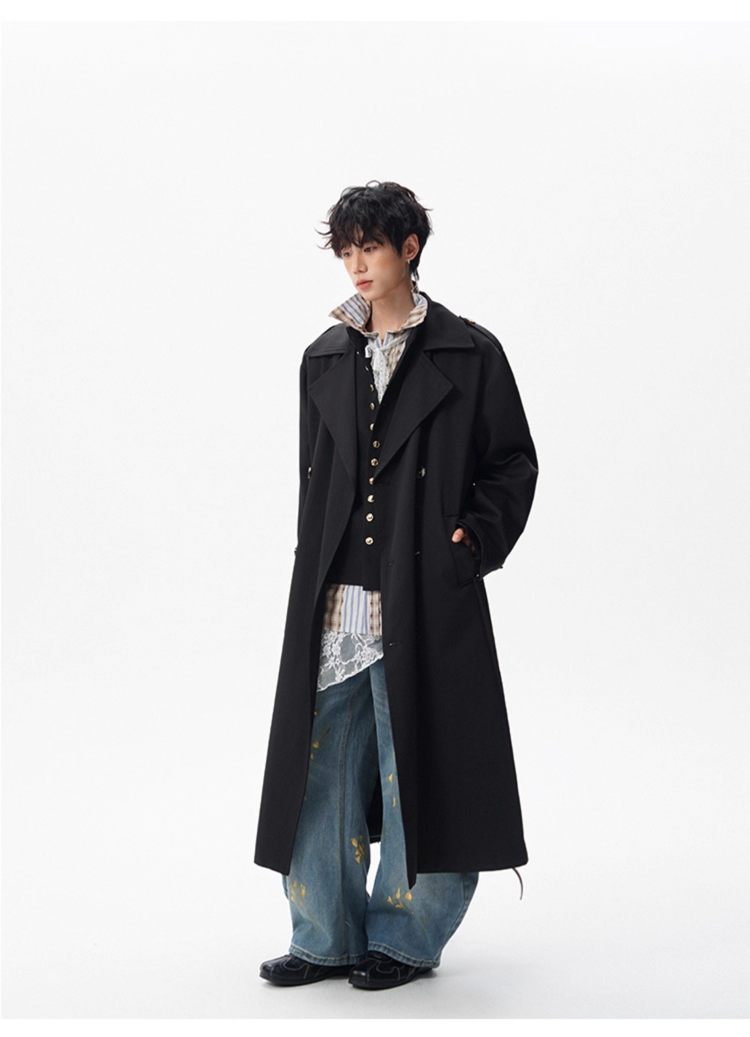Trench Grey Coat Mens World Va - Ethnic Fashion World incelemesi ve fiyatı