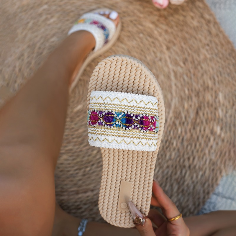 Women's Outdoor Flat Sandals D - Ethnic Fashion For Women incelemesi ve fiyatı