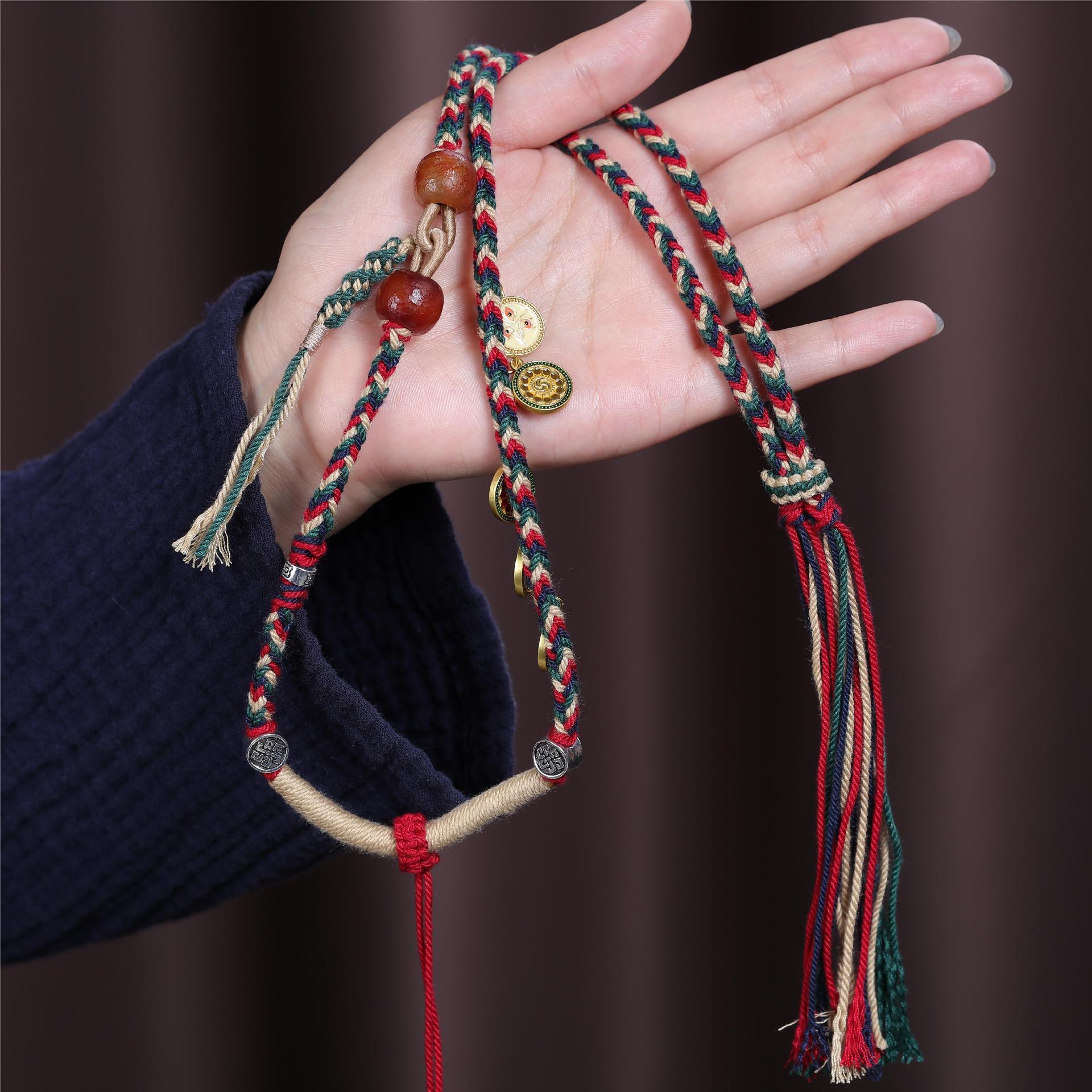 Tibetan Five Way Colorful Pend - Ethnic Fashion Way incelemesi ve fiyatı