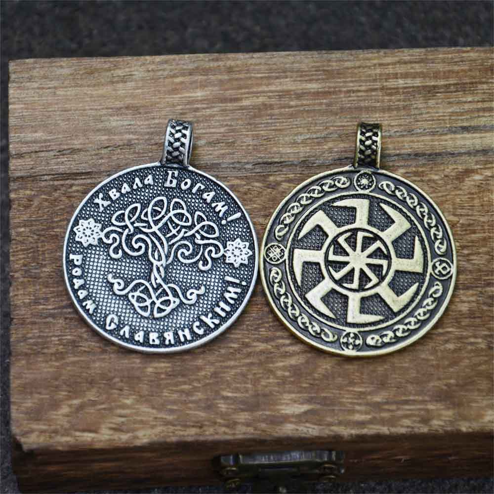 Retro Slavic Kolovrat Pendant  - Ethnic Fashion World incelemesi ve fiyatı