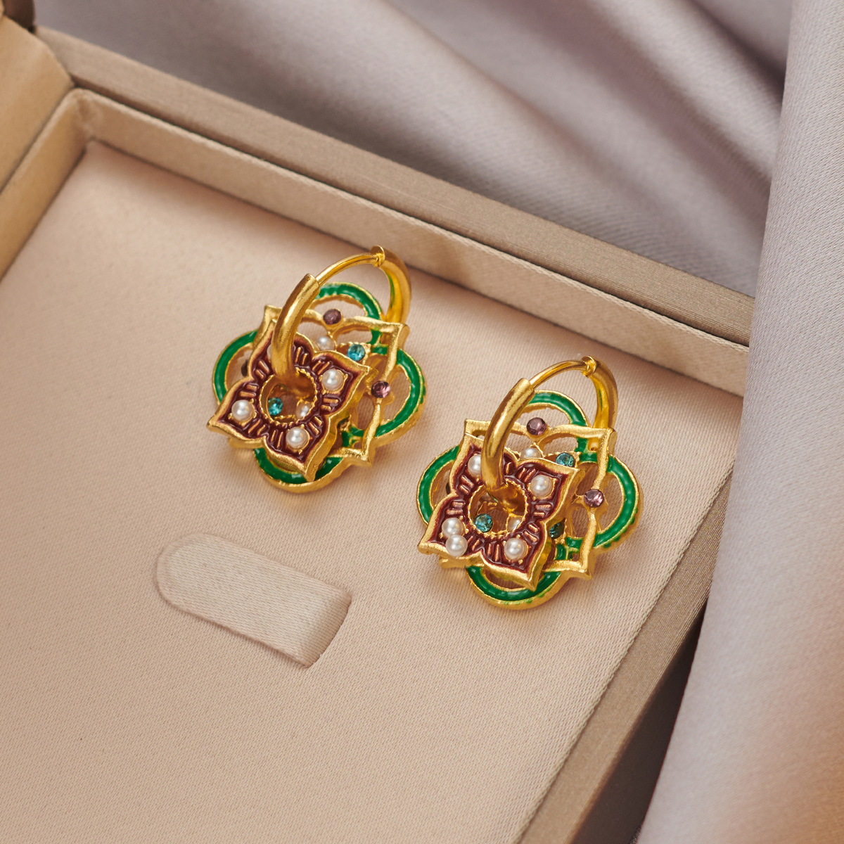 Ethnic Chinese Colorful Enamel - Ethnic Fashion Way incelemesi ve fiyatı