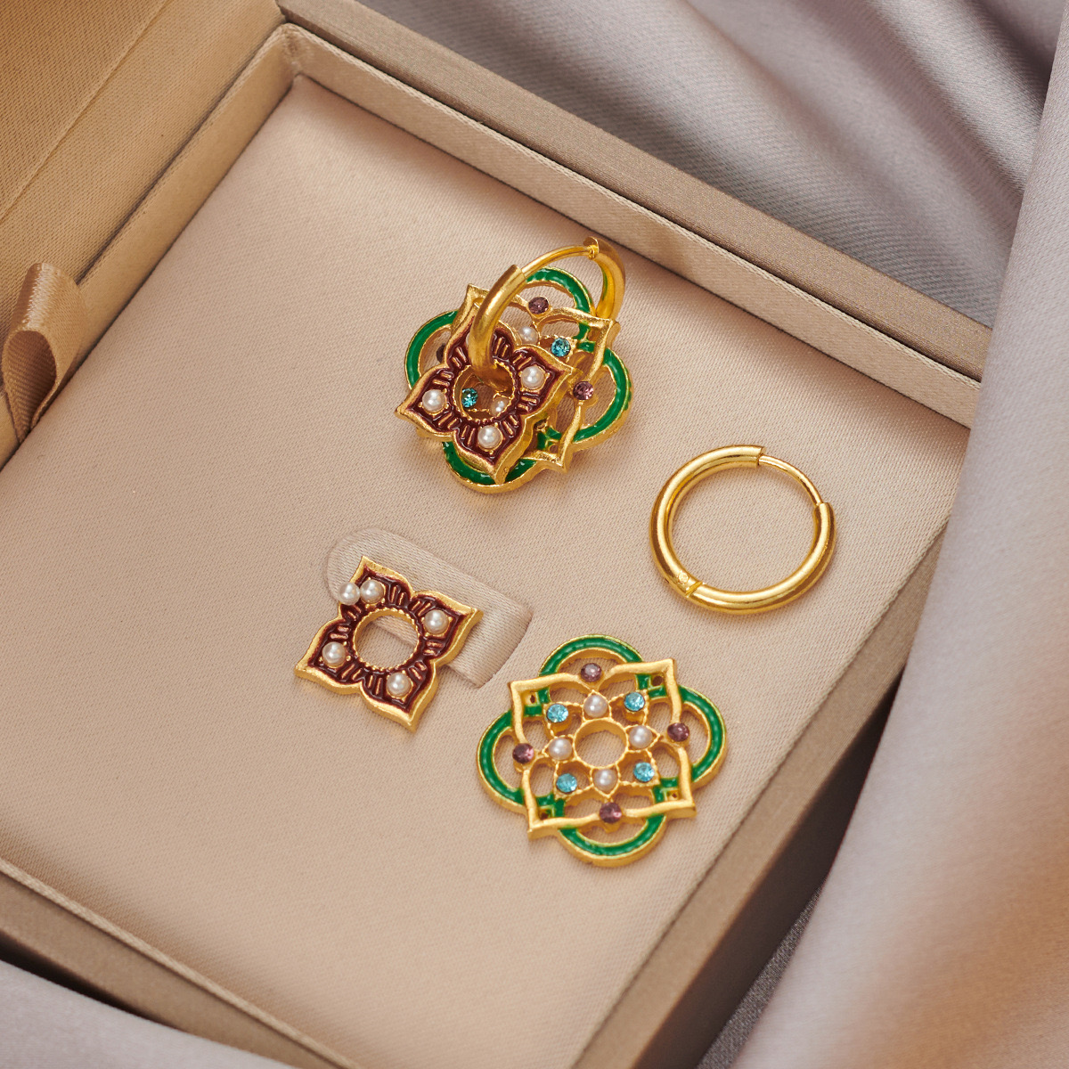 Ethnic Chinese Colorful Enamel - Ethnic Fashion Way incelemesi ve fiyatı