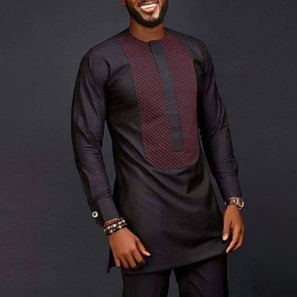 Men Shirts Simple Casual Shirt - Dashiki Shirt Men incelemesi ve fiyatı