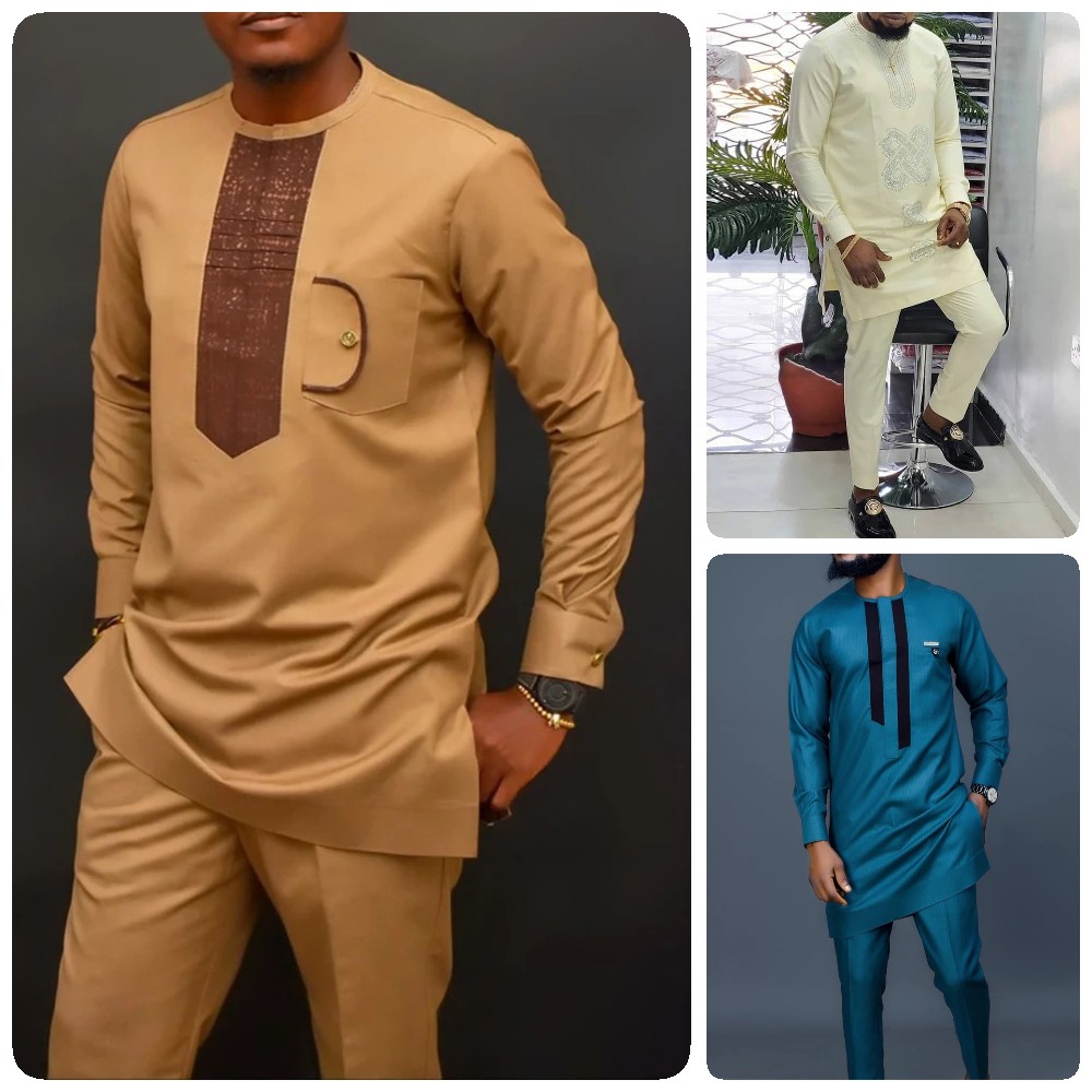 Dashiki Men Clothing 2 Pieces  - Dashiki Shirt Men incelemesi ve fiyatı
