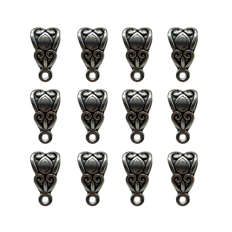 25pcs 7*13mm 2 Colours Retro S - Ethnic Fashion Way incelemesi ve fiyatı