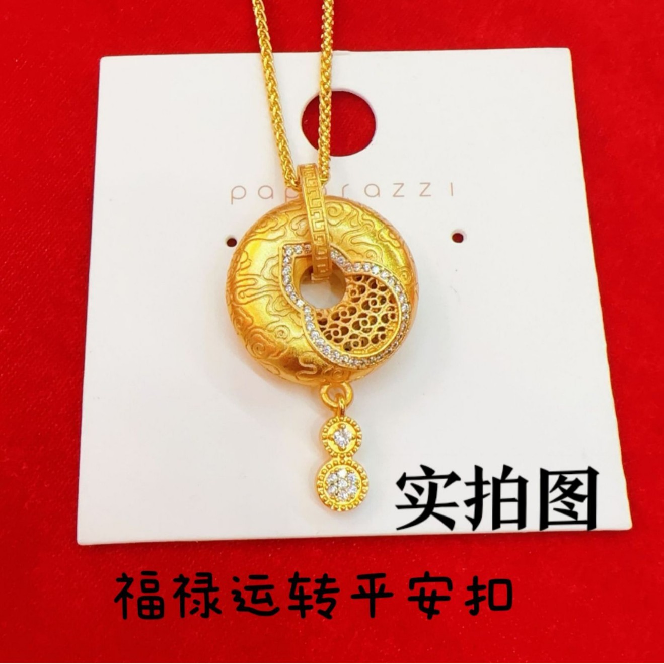 Women's 24K Gold AU999 Fortune - Ethnic Luxe Fashion incelemesi ve fiyatı