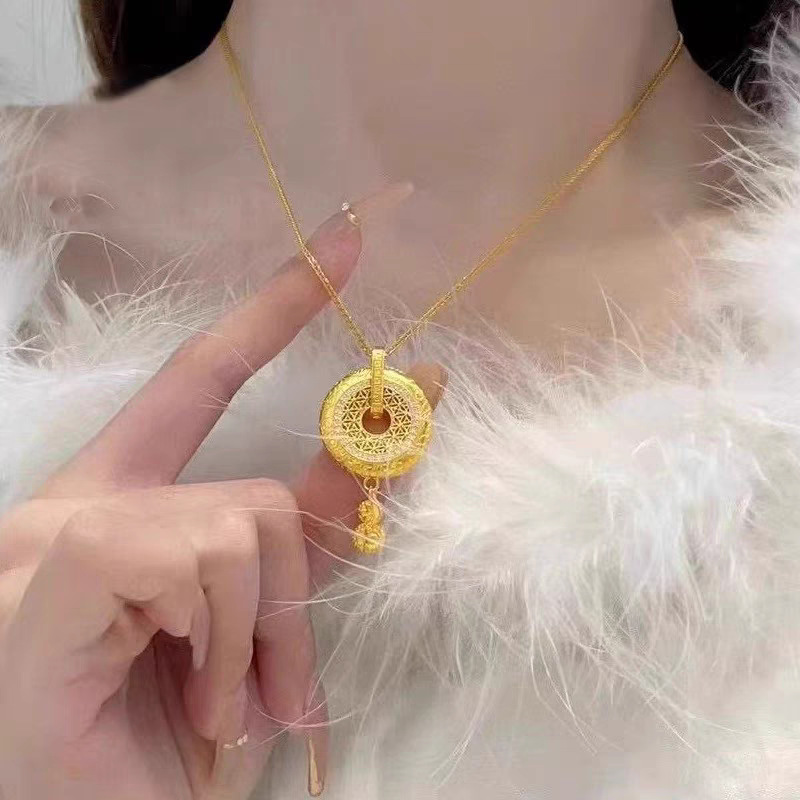 Women's 24K Gold AU999 Fortune - Ethnic Luxe Fashion incelemesi ve fiyatı