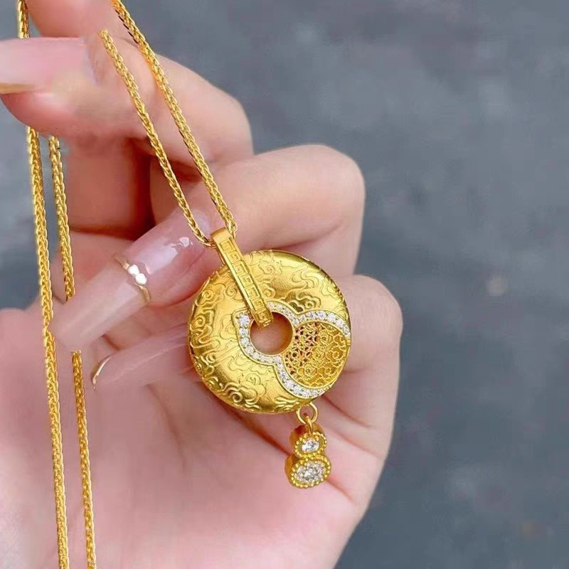 Women's 24K Gold AU999 Fortune - Ethnic Luxe Fashion incelemesi ve fiyatı