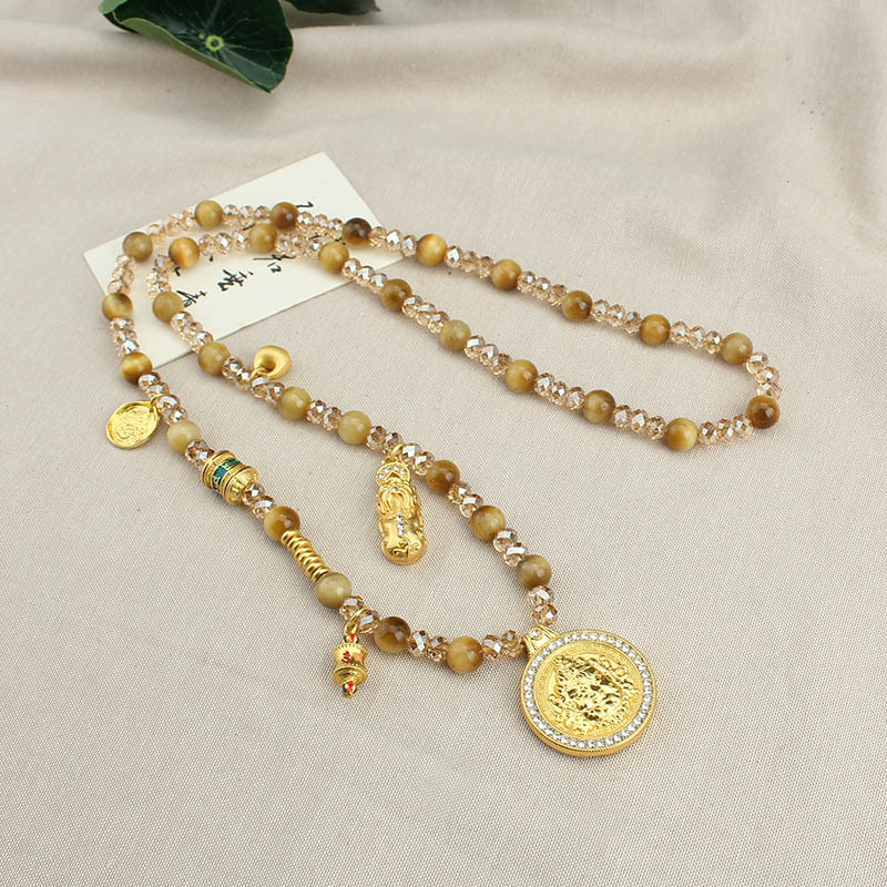 Golden Tiger's Eye Stone Beade - Ethnic Fashion Way incelemesi ve fiyatı