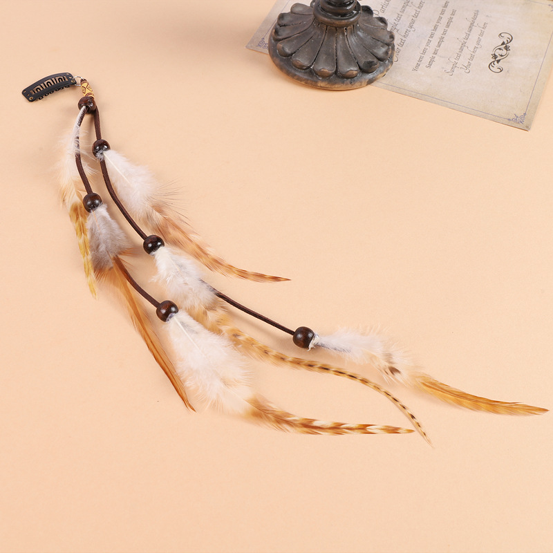 Vintage ethnic style feather h - Ethnic Indian Fashion incelemesi ve fiyatı