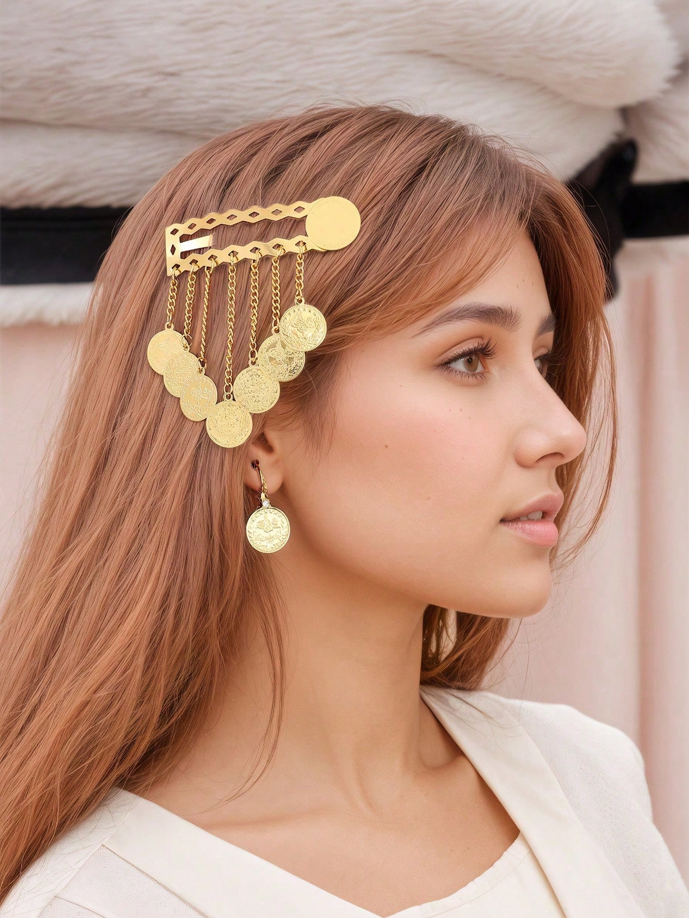 Gold-Plated Moroccan Women's F - Ethnic Luxe Fashion incelemesi ve fiyatı