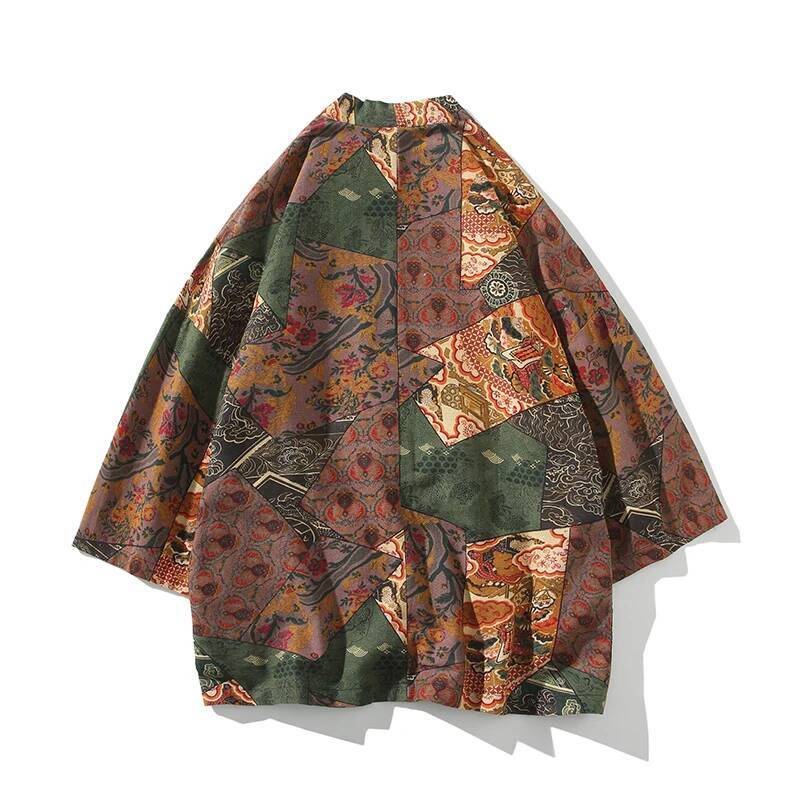 Ethnic Style Print Yukata Men  - Ethnic Fashion For Women incelemesi ve fiyatı