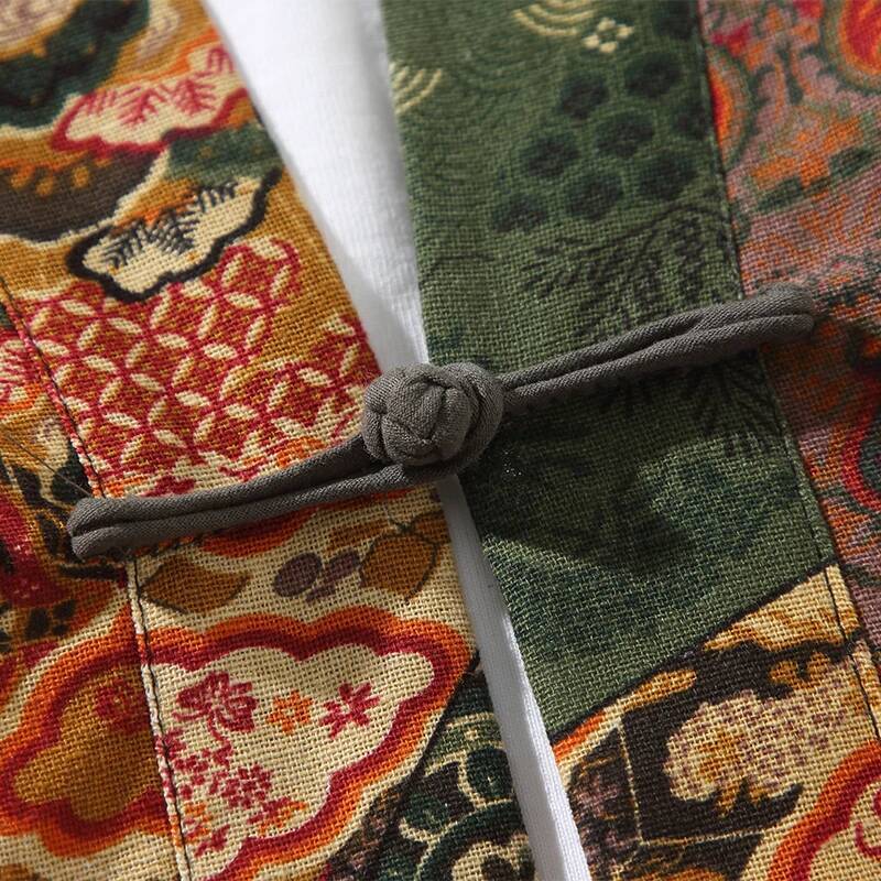 Ethnic Style Print Yukata Men  - Ethnic Fashion For Women incelemesi ve fiyatı